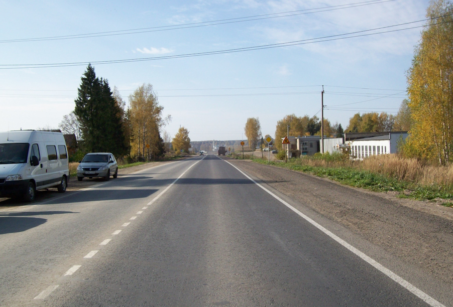 В Костромской области отремонтирован подъезд к поселку Александровское